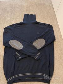 Dolcevita Jeckerson blu lana cashmere