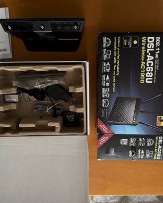 Router Modem Router ASUS DSL‑AC68U