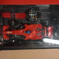 Automodello RC scala 1/24 F1 Ferrari radiocom.