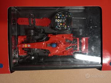 Automodello RC scala 1/24 F1 Ferrari radiocom.