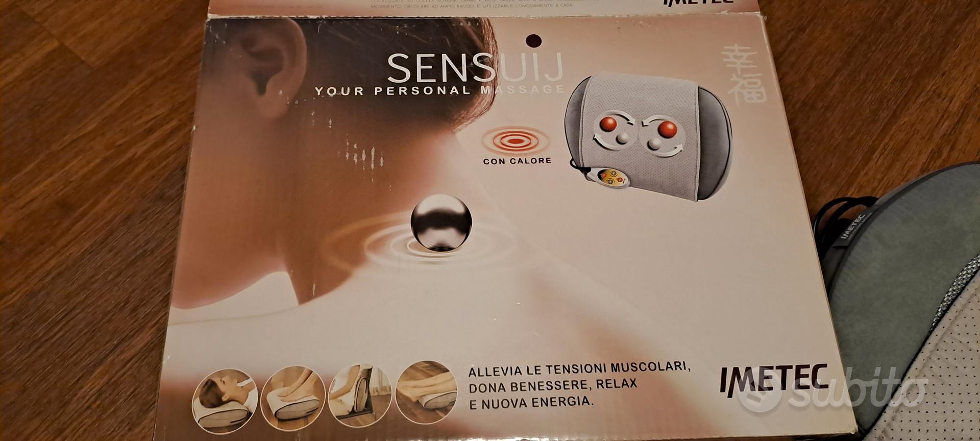 Cuscino massaggiante con funzione calore Sensuij - Elettrodomestici In  vendita a Milano