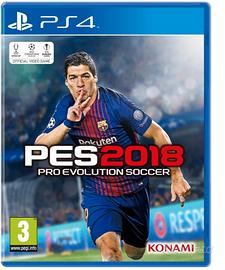 PES 2018 per PS4