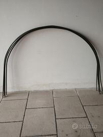 Centine di metallo per serra