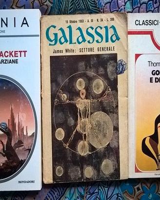 lotto 4 libri fantascienza ( 3 ) e fantasy ( 1 )
