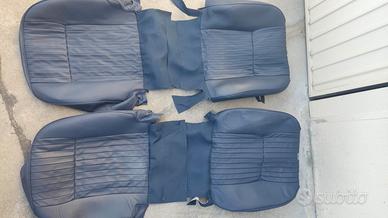 Jaguar XJ serie 1 interno in pelle blu