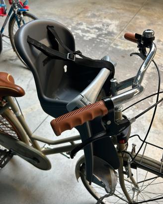Seggiolino anteriore bicicletta