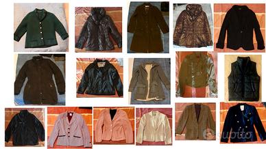 LOTTO SEPARABILE 16 GIACCHE GIACCONI DONNA INVERNO