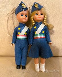 Coppia bamboline da collezione