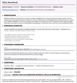 Commessa/ segreteria/altro