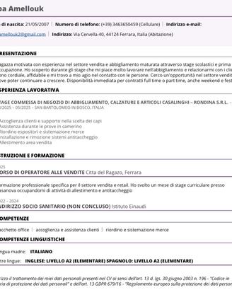 Commessa/ segreteria/altro