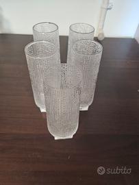 Set 5 Bicchieri Alti Iittala "Ultima Thule" 