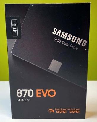 SSD Samsung 870 EVO 4 TB