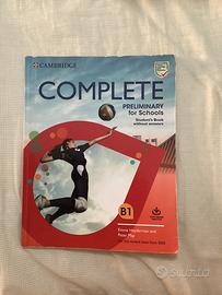 Complete preliminary for schools Student’s book B1