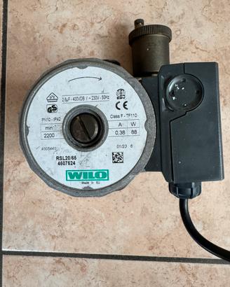 POMPA CIRCOLARE WILO MOD. RSL 20/65 CALDAIA SILE