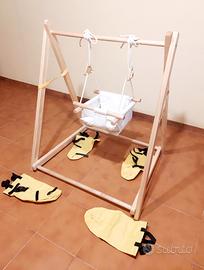 Altalena in Legno 6mesi/3anni