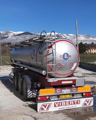 Semirimorchio Viberti con Cisterna