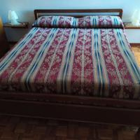 LETTO MATRIMONIALE COMPLETO DI MATERASSI