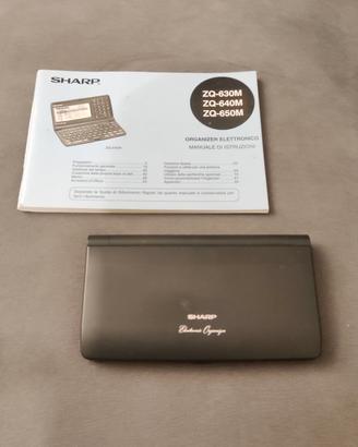 Organizer Elettronico Vintage Sharp ZQ-640M 512 KB