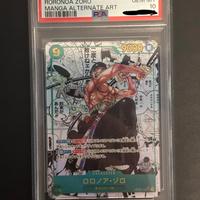 Roronoa Zoro Manga OP06-118 PSA 10 - One Piece TCG