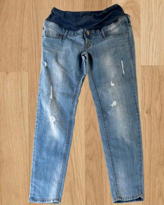 Jeans premaman H&M taglia 42 skinny