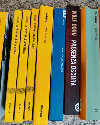 libri vari (principalmente thriller e gialli)