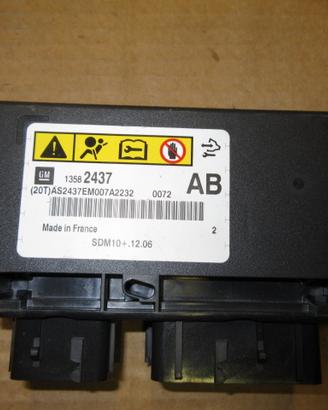 Centralina airbag OPEL ASTRA J del 2012