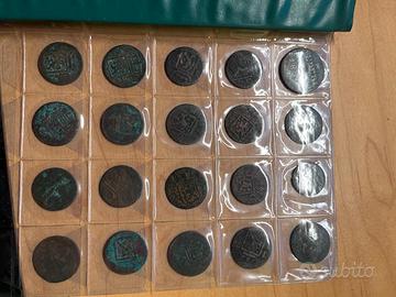 Monete "duit" indie orientali olandesi