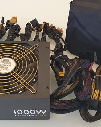 Alimentatore CoolerMaster Silent Pro Gold 1000W