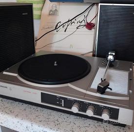 Giradischi stereo vinile Philips perfetto con cass