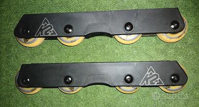 K2 Slitte UFS complete pattini aggressive 260 mm