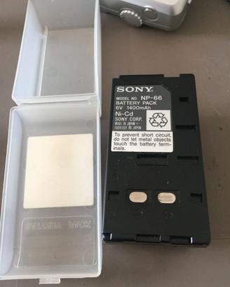 7642-Batteria Videocamera Sony NP-66