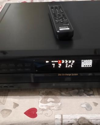 Sony CDP-CE335, lettore a 5 CD