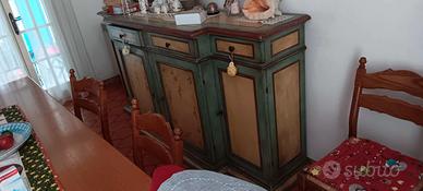 mobile base o credenza in stile francese 
