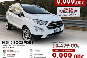 Ford EcoSport 1.0 EcoBoost 125 CV Titanium 2020