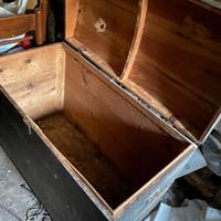 Baule in legno anni ’30 – pezzo d’arredo vintage