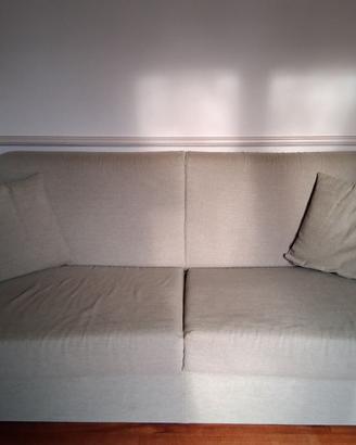 Divano letto verde salvia