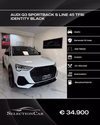Audi Q3 SPB 45 TFSI quattro S tronic line edition