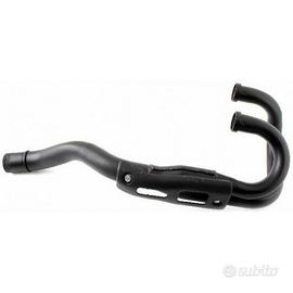 Collettore per marmitta 2 in 1 per moto diametro 4