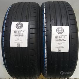 2 GOMME 225 50 17 BRIDGESTONE A50389