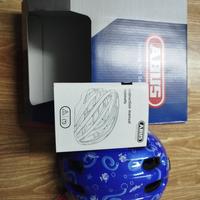 Casco Bici Abus da Bambino smiley 2.0 Blue Shark