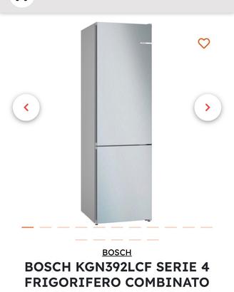 Bosch frigo KGN392LCF serie 4 nuova mai usata