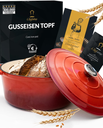 Chefarone Cocotte Casseruola Ghisa smaltata 26cm
