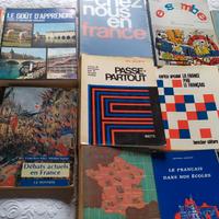 stock libri grammatica e letteratura francese