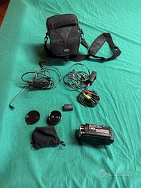 videocamera sony hdr XR550VE più grandangolo