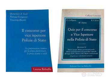 libri per il concorso polizia 