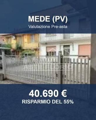 Immobile in asta di 137 m² con box auto a Mede