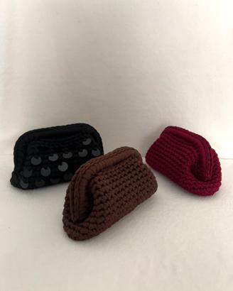 Borse uncinetto fatte a mano