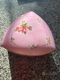 portagioie Limoges France dipinto a mano