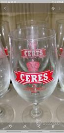 bicchieri  birra  Ceres  vintage  n6
