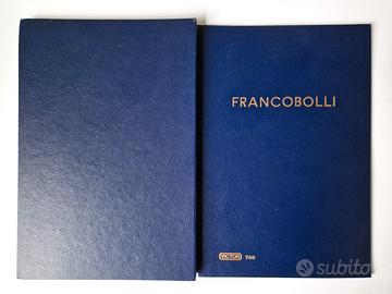 Classificatore A5 porta FRANCOBOLLI, colore blu